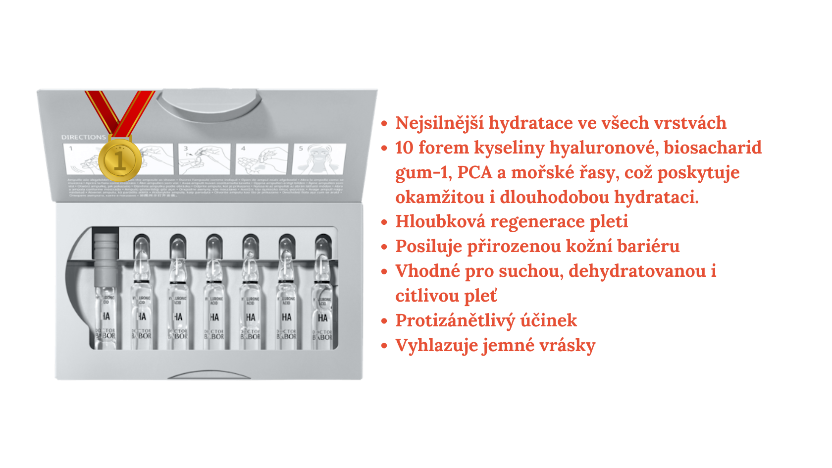 ampule kyseliny hyaluronove